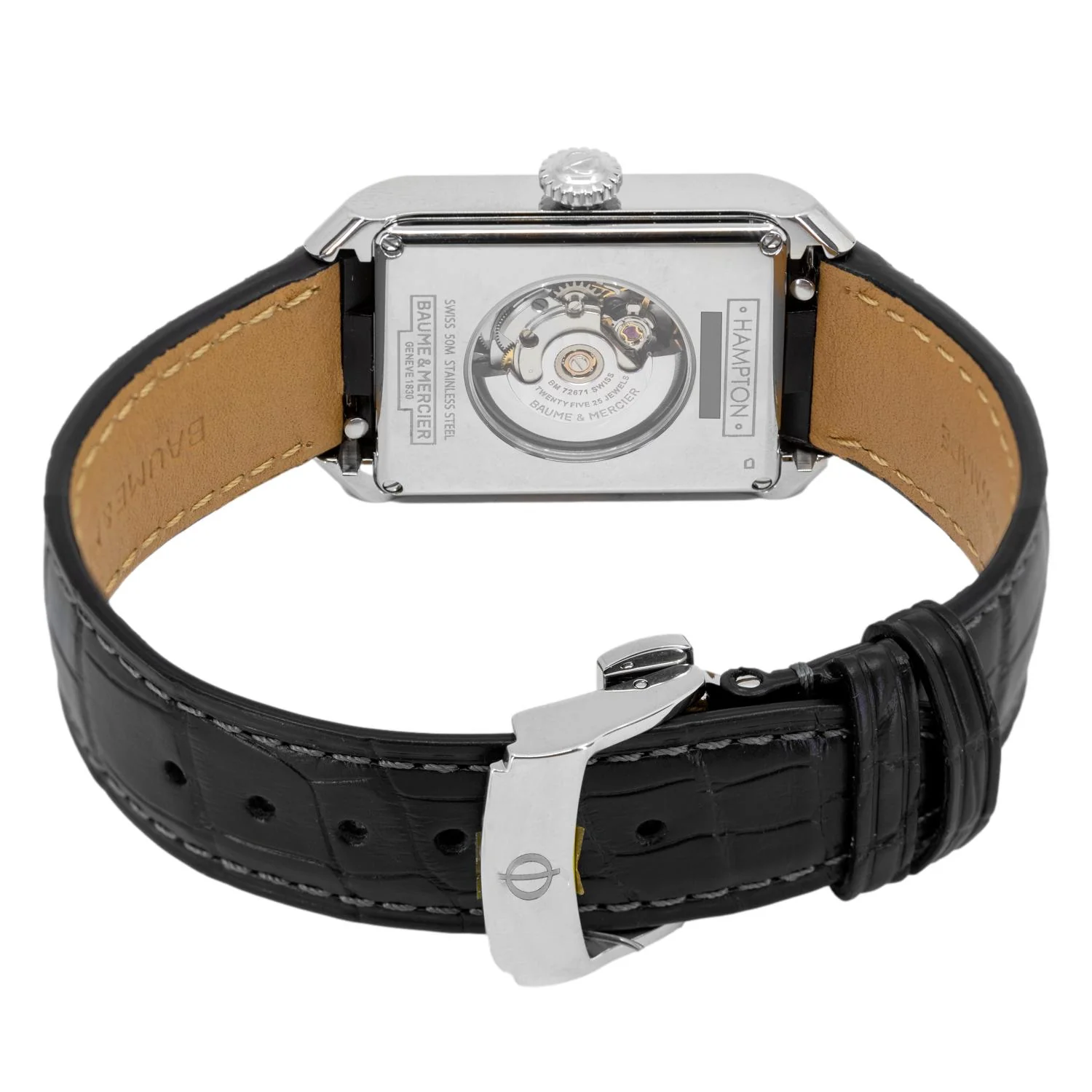 Baume&Mercie Men's M0A10522 Hampton Silver Dial Auto - Image 4