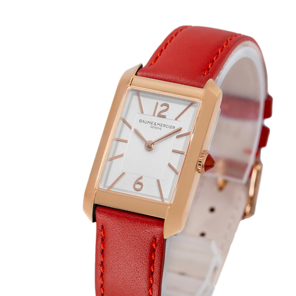 Baume & Mercier M0A10628 Hampton Pink Gold Titanium Quartz - Image 10