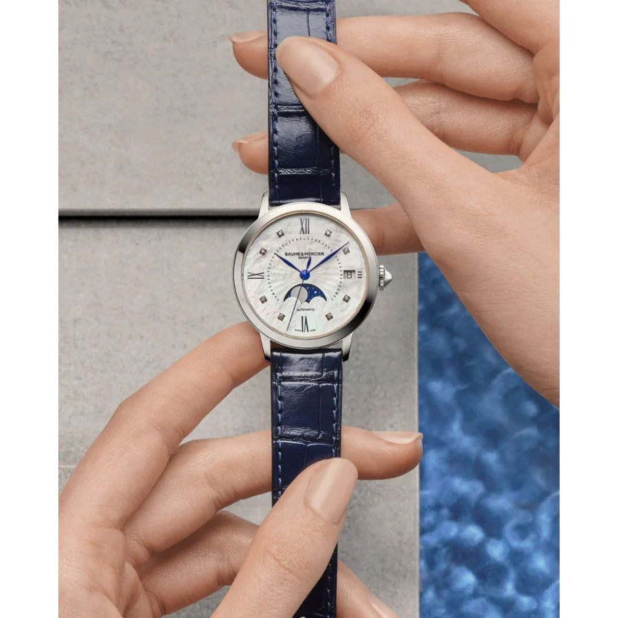 Baume&Mercier M0A10633 Classima Moonphase Diamonds Lady Auto - Image 4