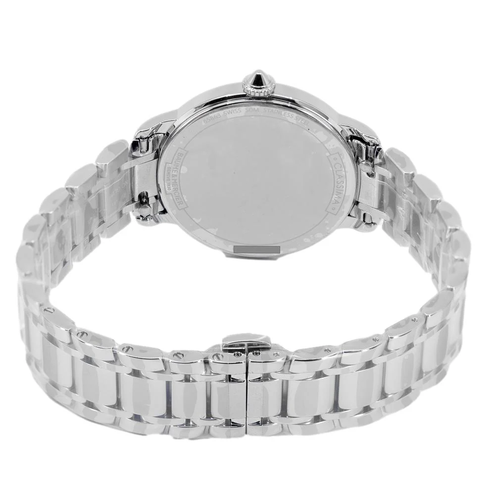 Baume & Mercier Ladies M0A10609 Classima Green Dial Watch - Image 4