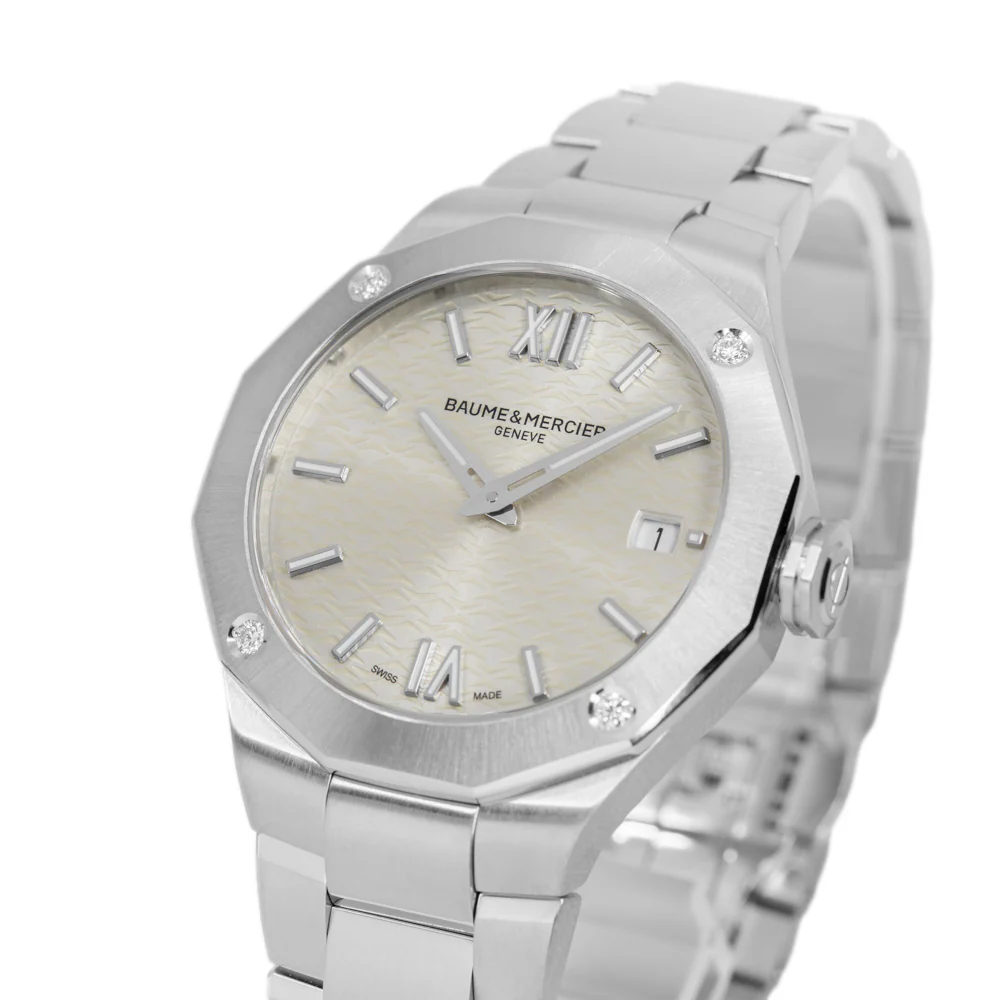 Baume & Mercier Ladies 10614 Riviera Silver Dial Quartz - Image 10