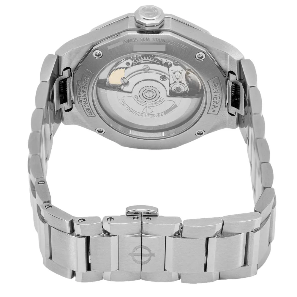 Baume&Mercier Ladies M0A10615 Riviera Silver Dial watch - Image 4