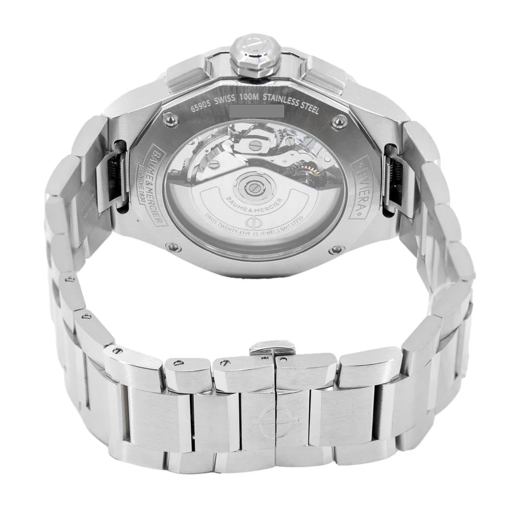 Baume & Mercier Men's M0A10624 Riviera Black Dial Auto - Image 4