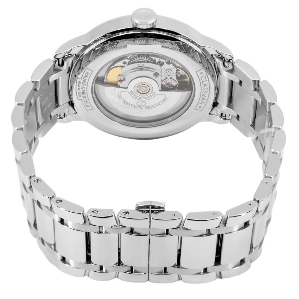Baume&Mercier Men's M0A10215 Classima Silver Dial Watch - Image 4