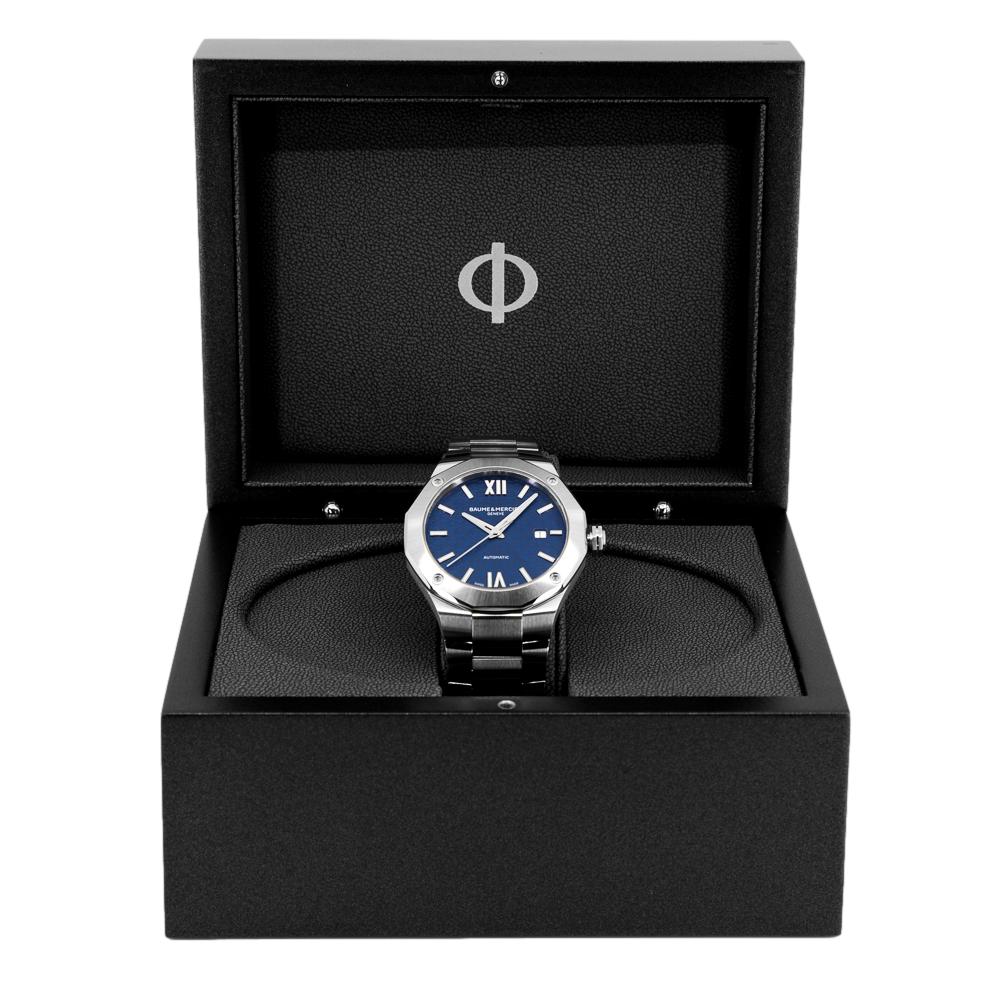 Baume & Mercier Men's M0A10620 Riviera Blue Dial - Image 7