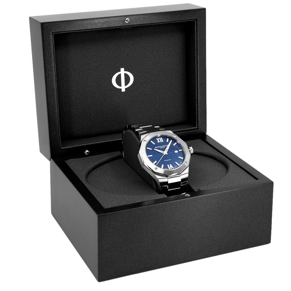 Baume & Mercier Men's M0A10620 Riviera Blue Dial - Image 8