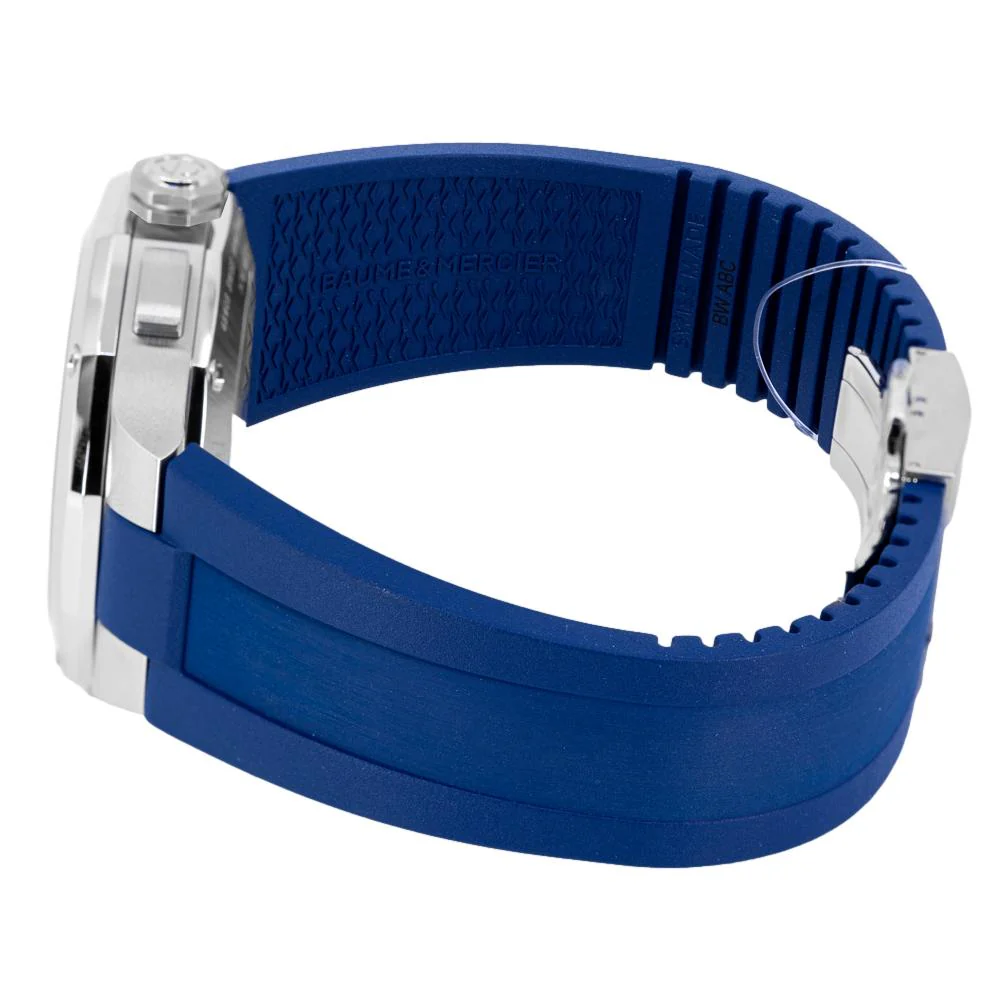 Baume & Mercier Men's 10623 Riviera Blue Dial Auto - Image 3