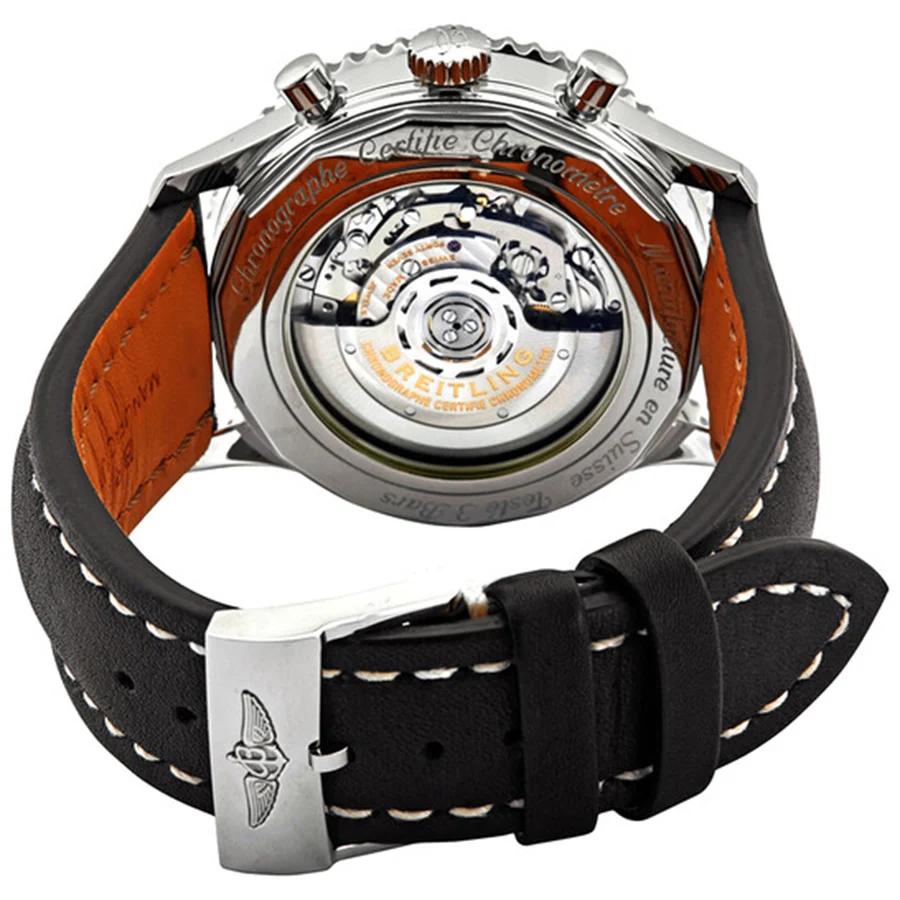 Breitling Men's AB0127211B1X1 Navitimer Chrono Black Watch - Image 3