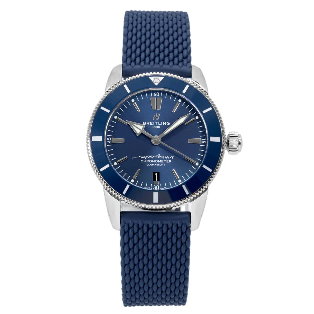 Breitling Men's AB2030161C1S1 Superocean Heritage II Blue - Image 3