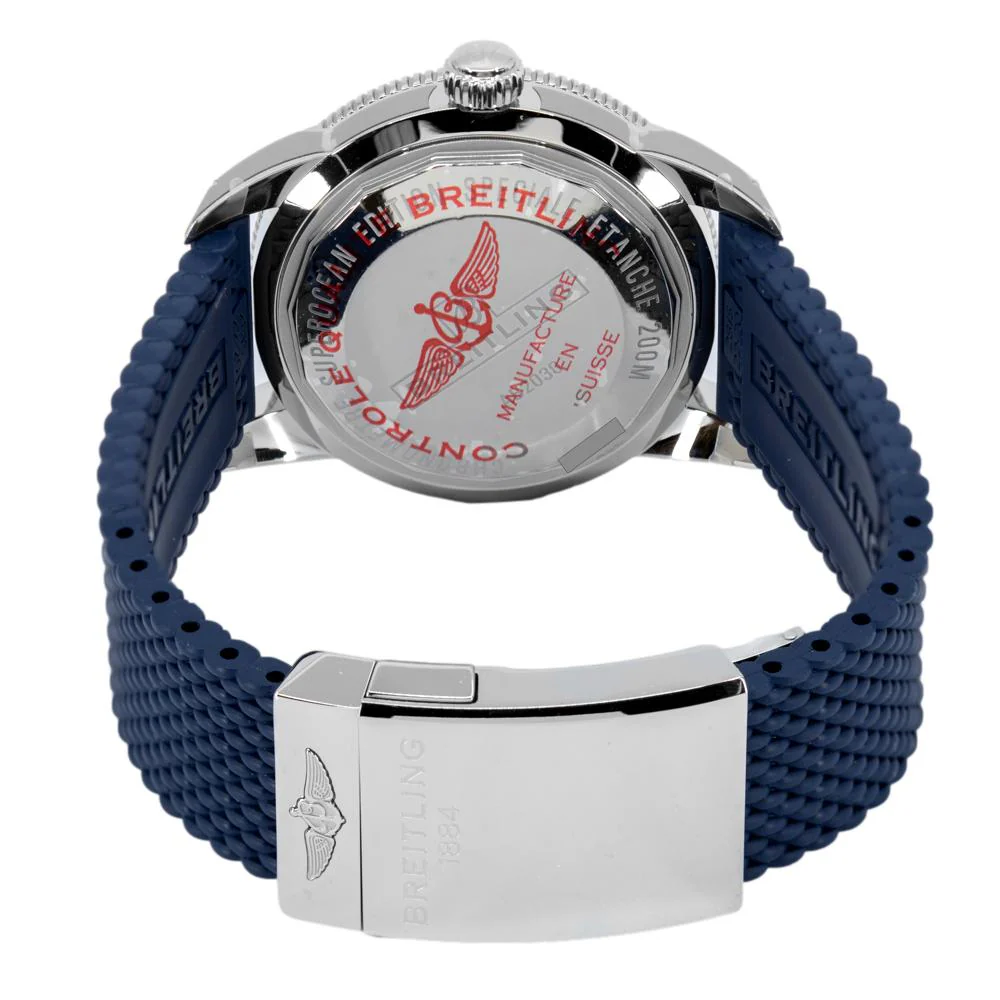 Breitling Men's AB2030161C1S1 Superocean Heritage II Blue - Image 5