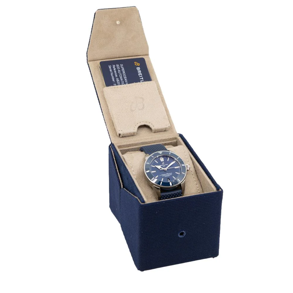 Breitling Men's AB2030161C1S1 Superocean Heritage II Blue - Image 9
