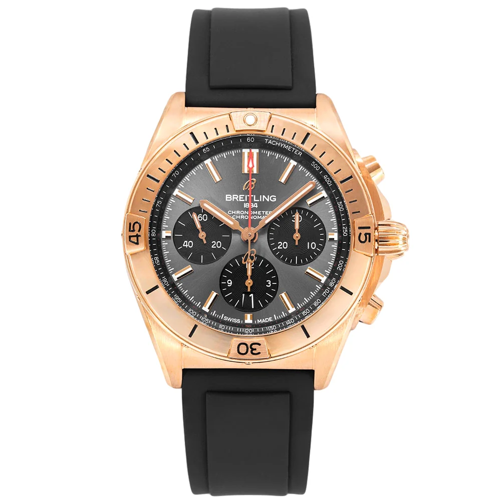 Breitling RB0134101B1S1 Chronomat B01 42mm Red Gold Auto - Image 3