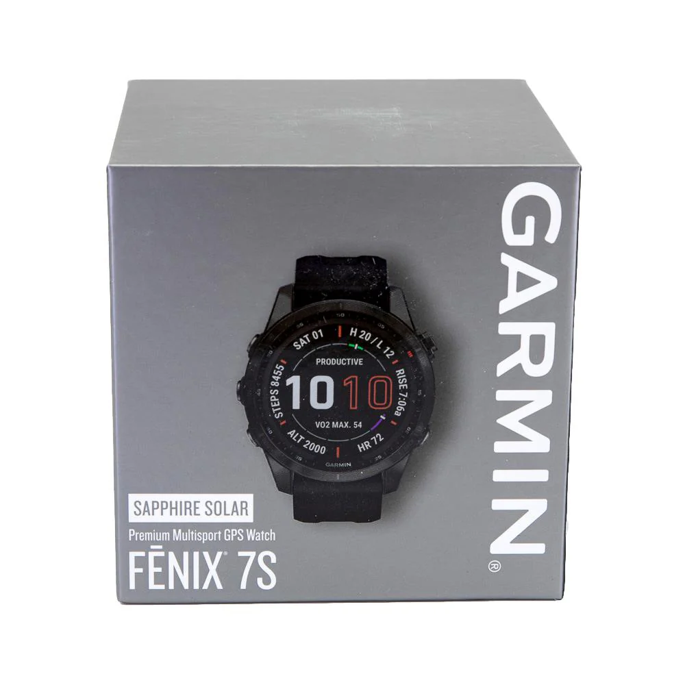 Garmin 010-02539-25 Fenix  7S Sapphire Solar Grey Watch - Image 5