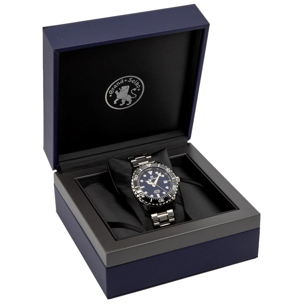 Grand Seiko Men's SBGH289G Sport Blue Dial Watch - Image 9