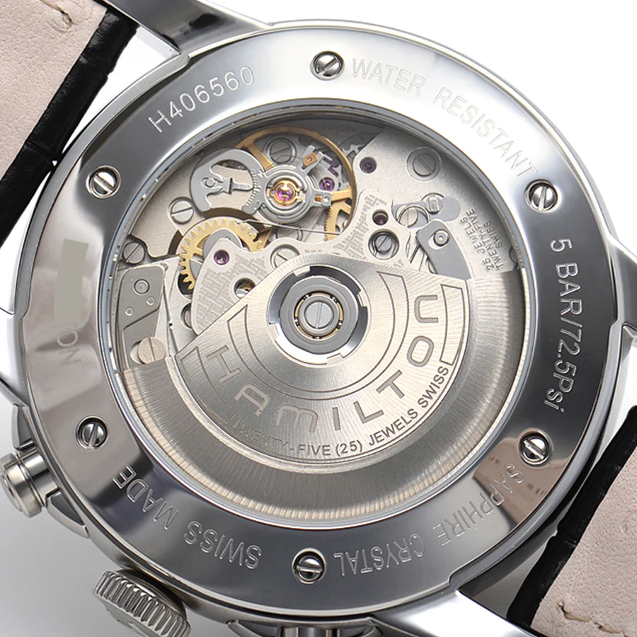 Hamilto Men's H40656781 American Classic Railroad Chrono - Image 7