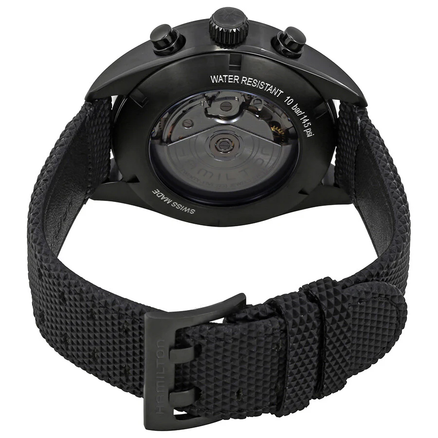 Hamilton Men's H71626735 Khaki Field Auto Chrono Watch - Image 5