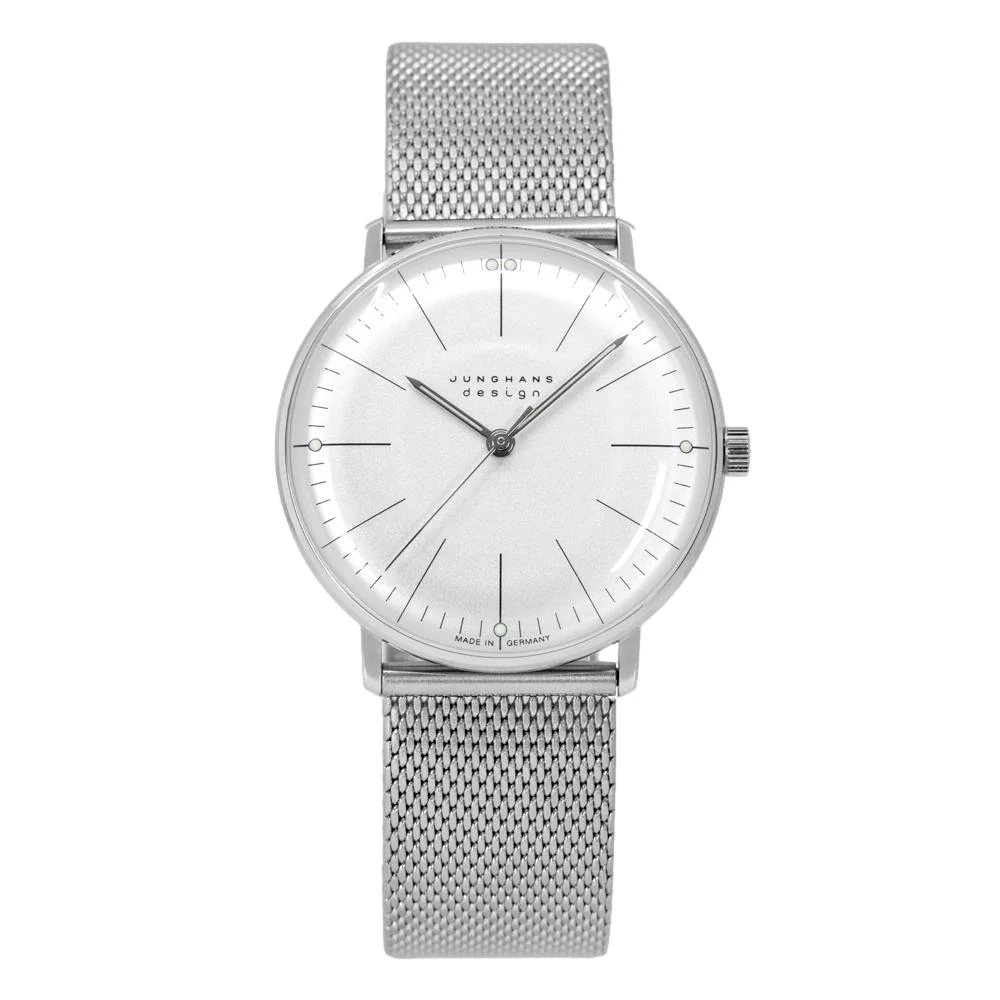 Junghans 27/3004.46 Max Bill Silver Dial Watch - Image 3