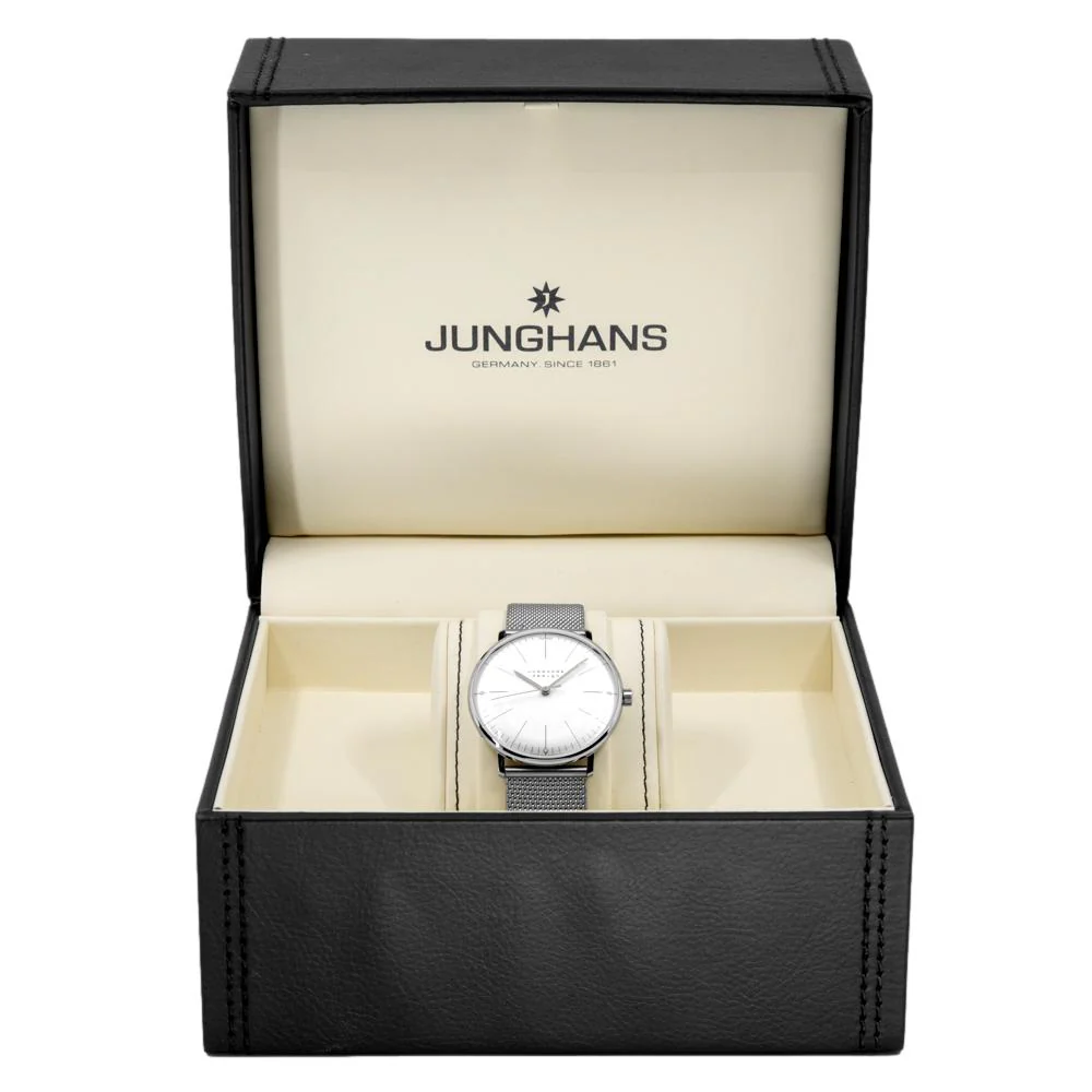 Junghans 27/3004.46 Max Bill Silver Dial Watch - Image 8