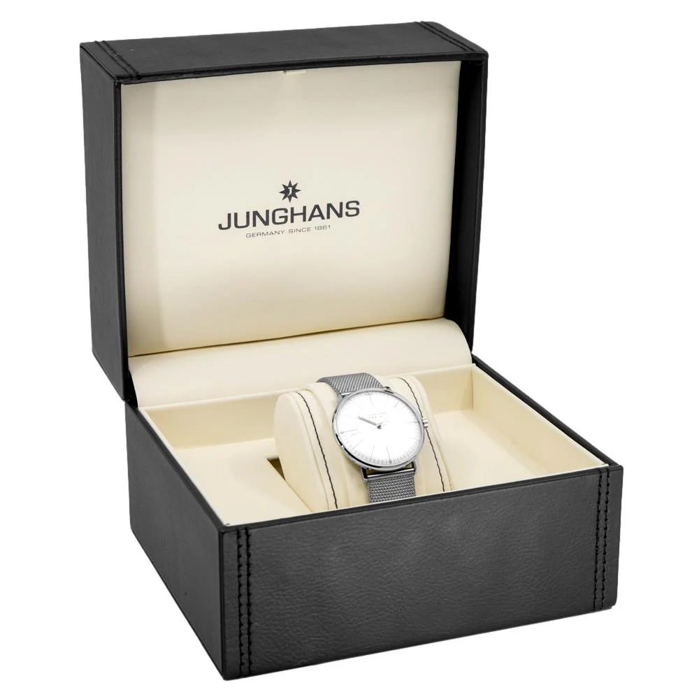 Junghans 27/3004.46 Max Bill Silver Dial Watch - Image 9