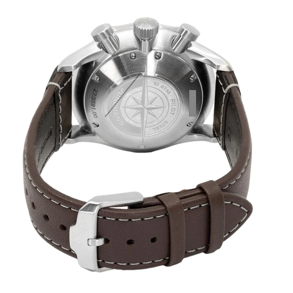 Junghans 27/3591.00 Meister Pilot Black Dial Watch - Image 4