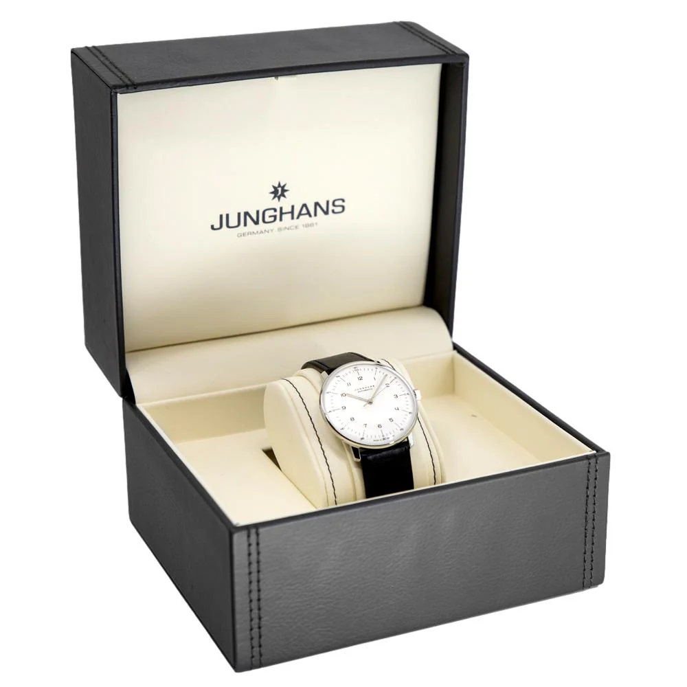 Junghans Men's 27/3500.02 Max Bill Auto Sapphire Watch - Image 8