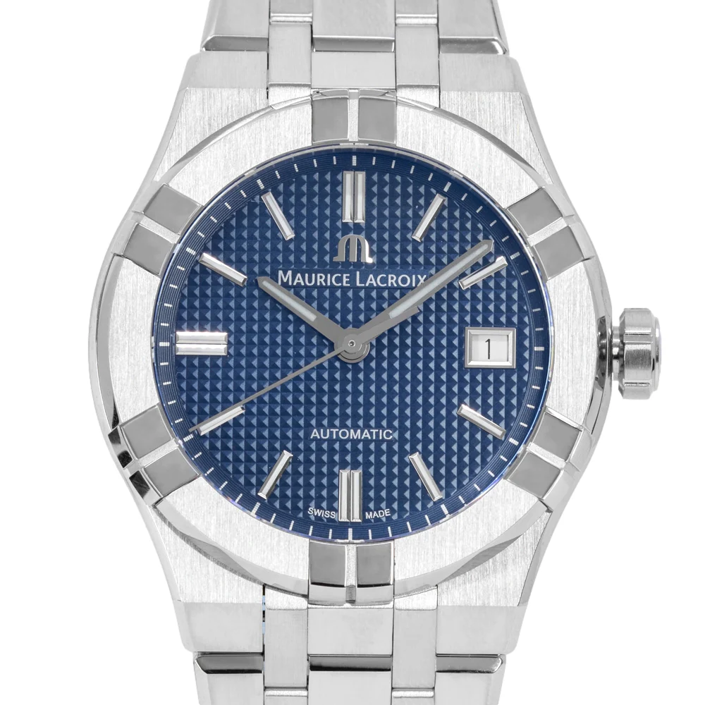 Maurice Lacroix AI6007-SS002-430-1 Aikon Blue Dial Watch - Image 3