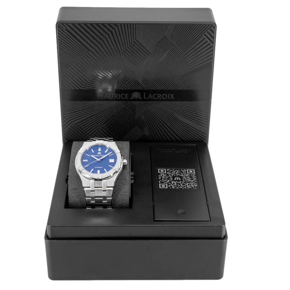 Maurice Lacroix AI6007-SS002-430-1 Aikon Blue Dial Watch - Image 8