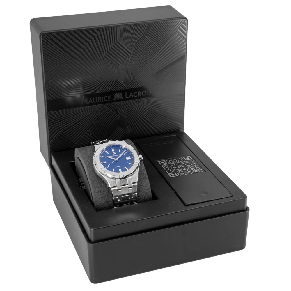 Maurice Lacroix AI6007-SS002-430-1 Aikon Blue Dial Watch - Image 9