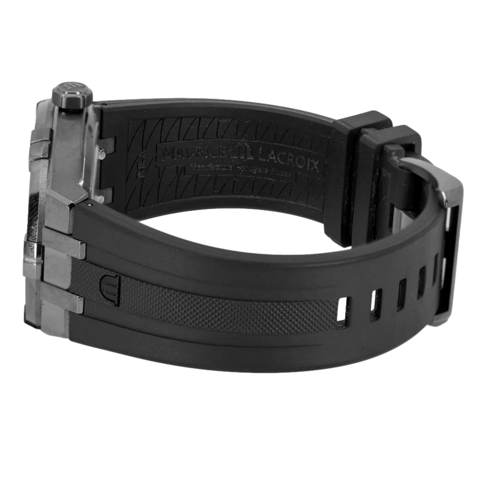 Maurice Lacroix AI6008-PVB00-330-2 Aikon Gunmetal PVD Auto - Image 4