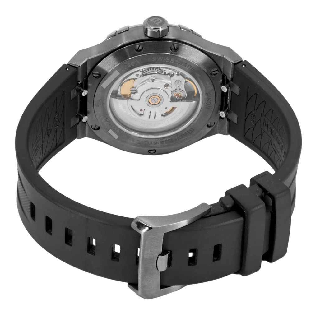 Maurice Lacroix AI6008-PVB00-330-2 Aikon Gunmetal PVD Auto - Image 5