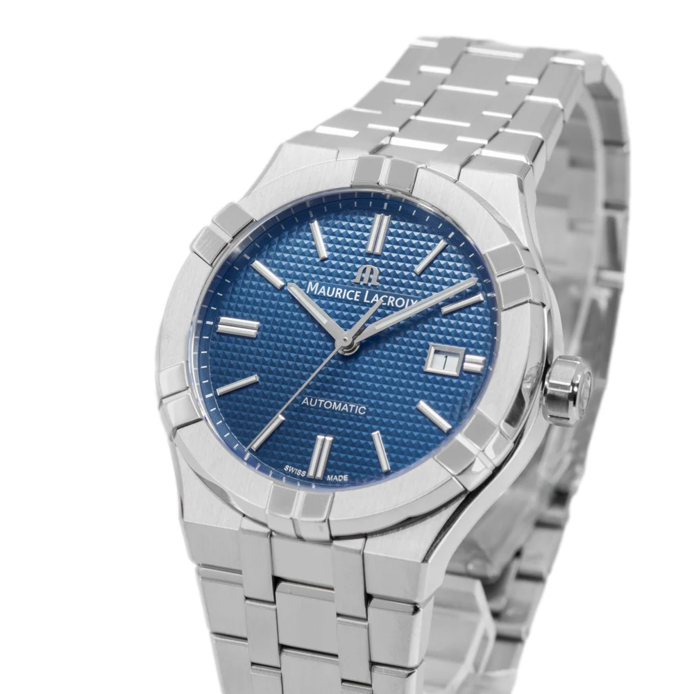 Maurice Lacroix AI6008-SS002-430-1 Aikon Blue Dial Watch - Image 10