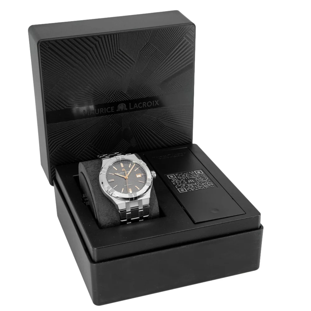 Maurice Lacroix AI6008-SS002-331-1 Aikon Anthracit Dial Auto - Image 9