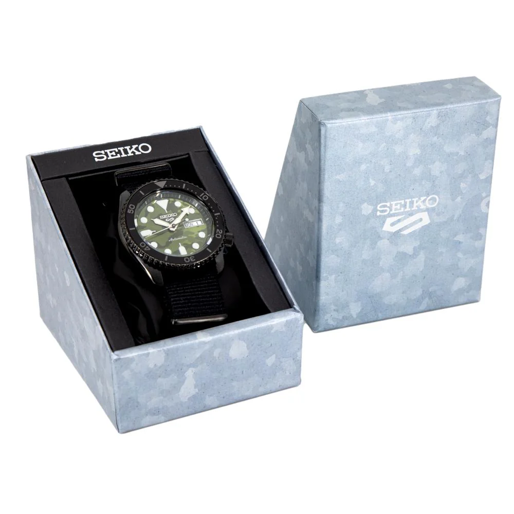 Seiko Men's SRPJ37K1 5 Sports Street Style Auto Watch - Image 10