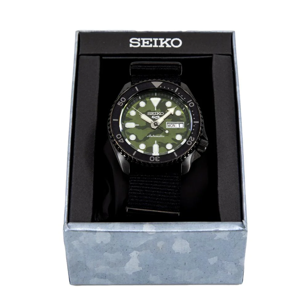 Seiko Men's SRPJ37K1 5 Sports Street Style Auto Watch - Image 7