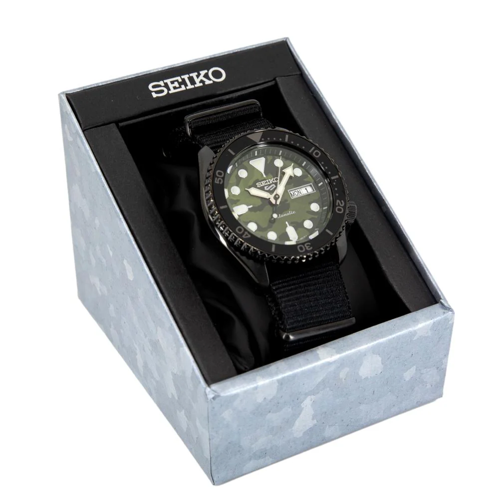 Seiko Men's SRPJ37K1 5 Sports Street Style Auto Watch - Image 8