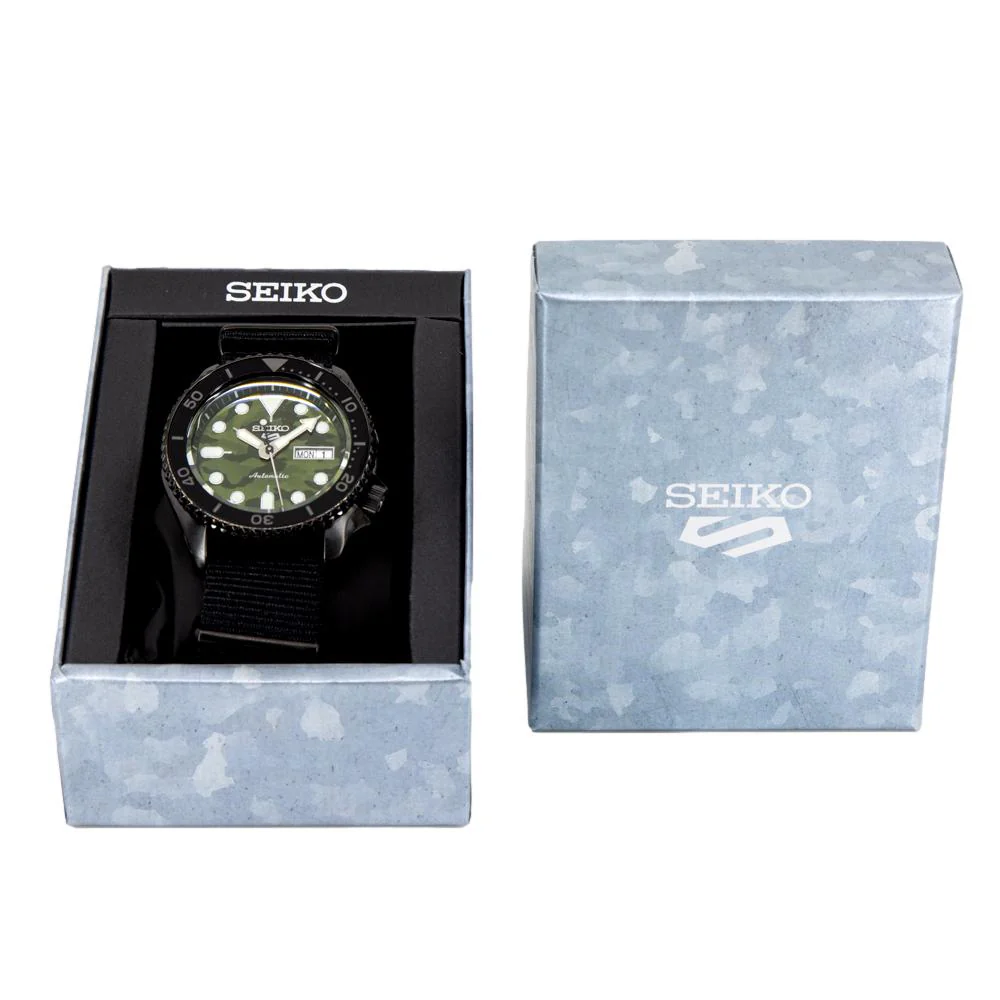 Seiko Men's SRPJ37K1 5 Sports Street Style Auto Watch - Image 9