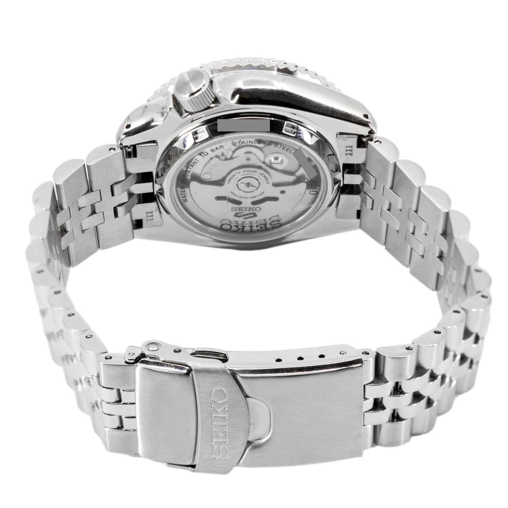 Seiko Men's SSK001K1 Sports Black Dial GMT Watch - Image 4