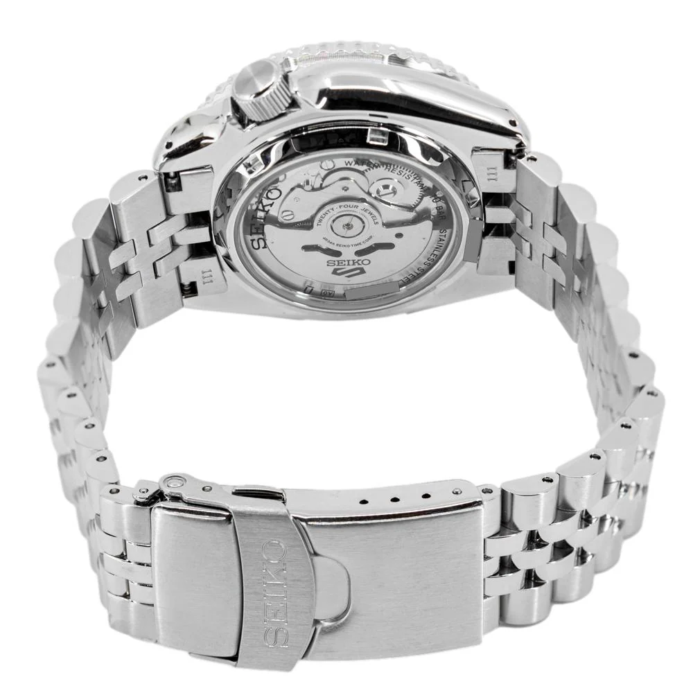 Seiko Men's SSK003K1 5 Sports Blue Dial GMT Watch - Image 4