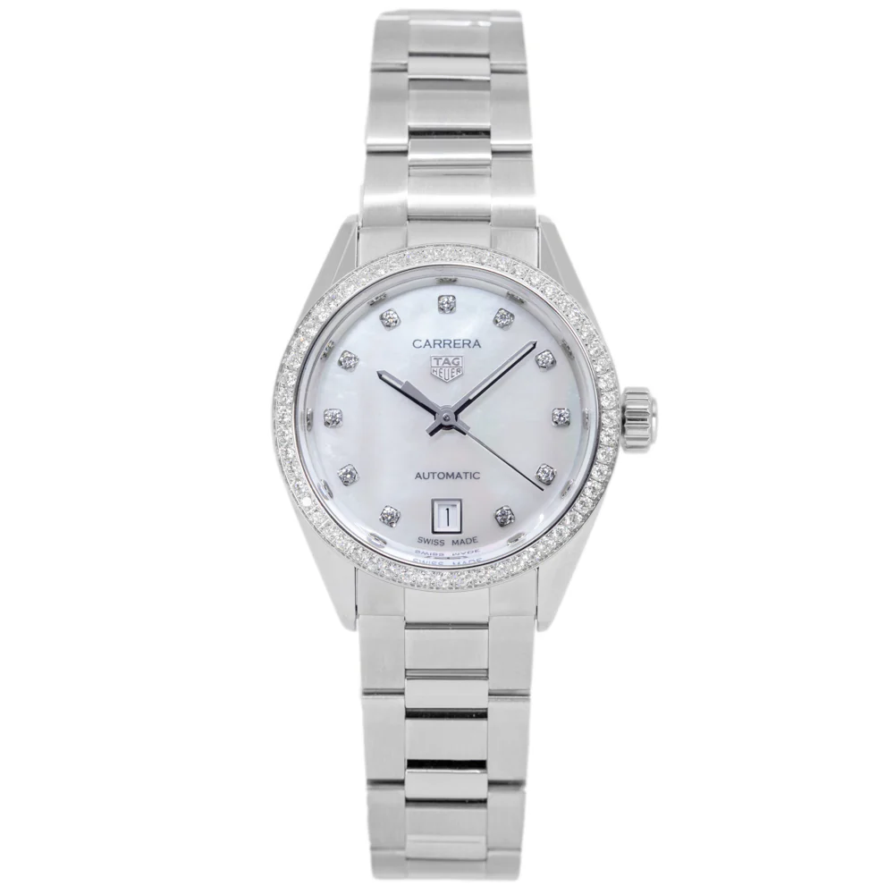 TAG Heuer Women's WBN2414.BA0621 Carrera Date 29mm Automatic - Image 3