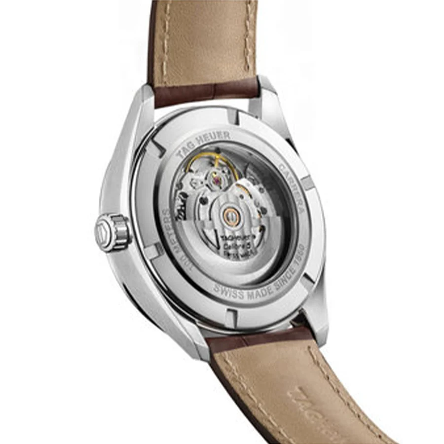 Tag Heuer Man's WBN2011.FC6484 Carrera Silver Dial Watch - Image 3