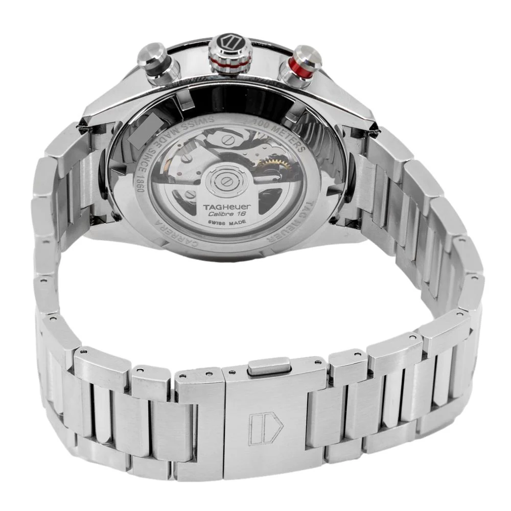 Tag Heuer Men's CBN2A1AA.BA0643 Carrera Chrono Auto - Image 4