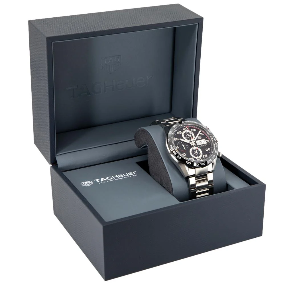 Tag Heuer Men's CBN2A1AA.BA0643 Carrera Chrono Auto - Image 8