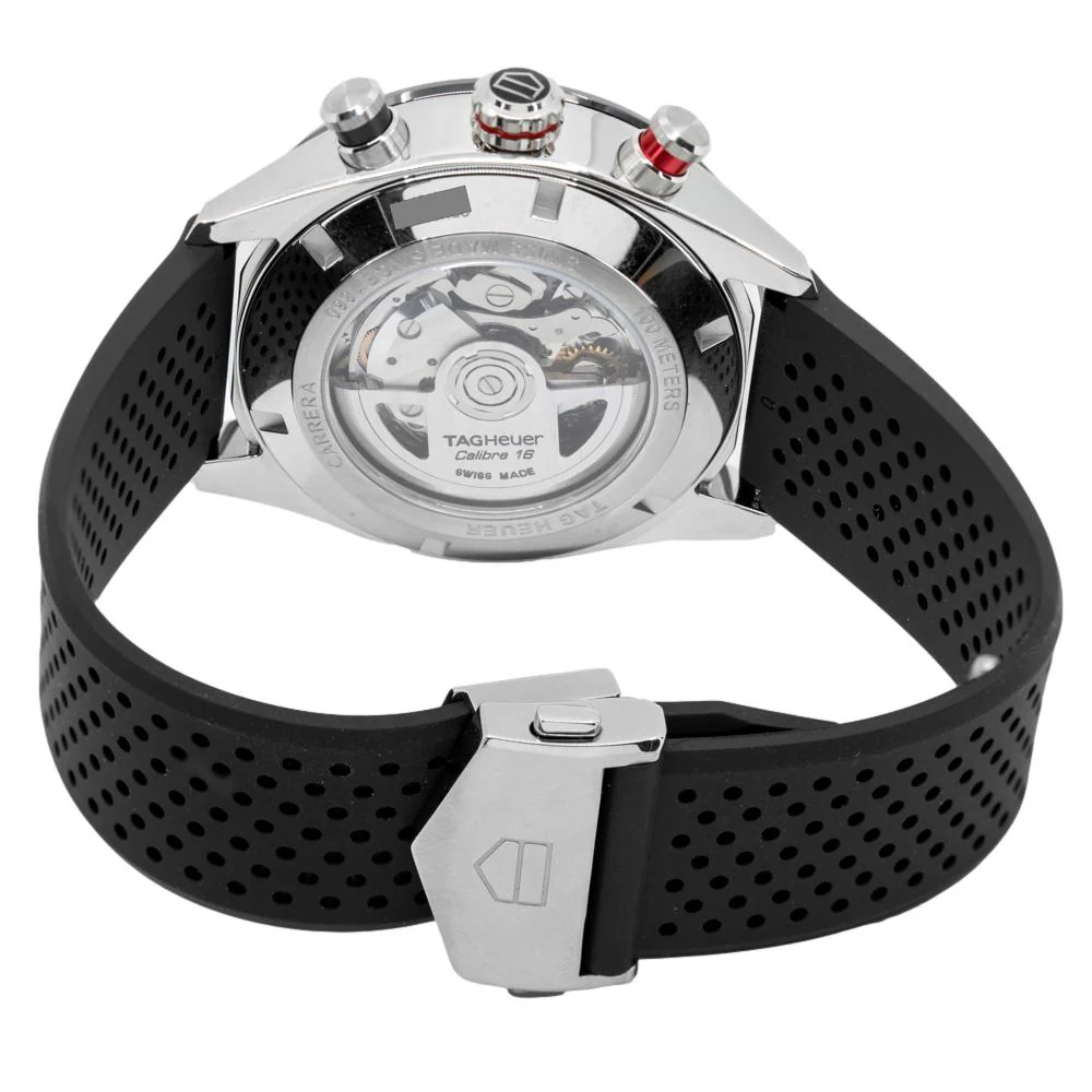 Tag Heuer Men's CBN2A1AA.FT6228 Carrera Chrono Watch - Image 4