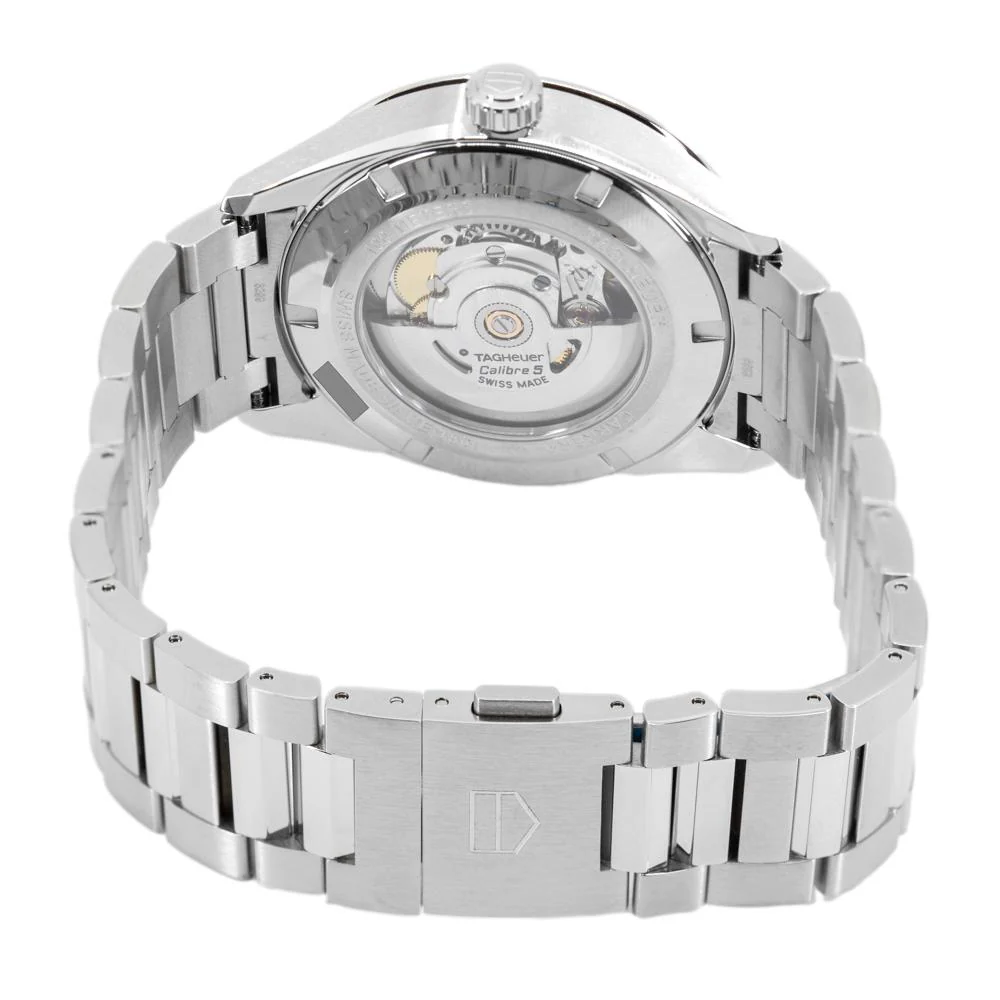 Tag Heuer Men's WBN2012.BA0640 Carrera Blue Dial Watch - Image 4