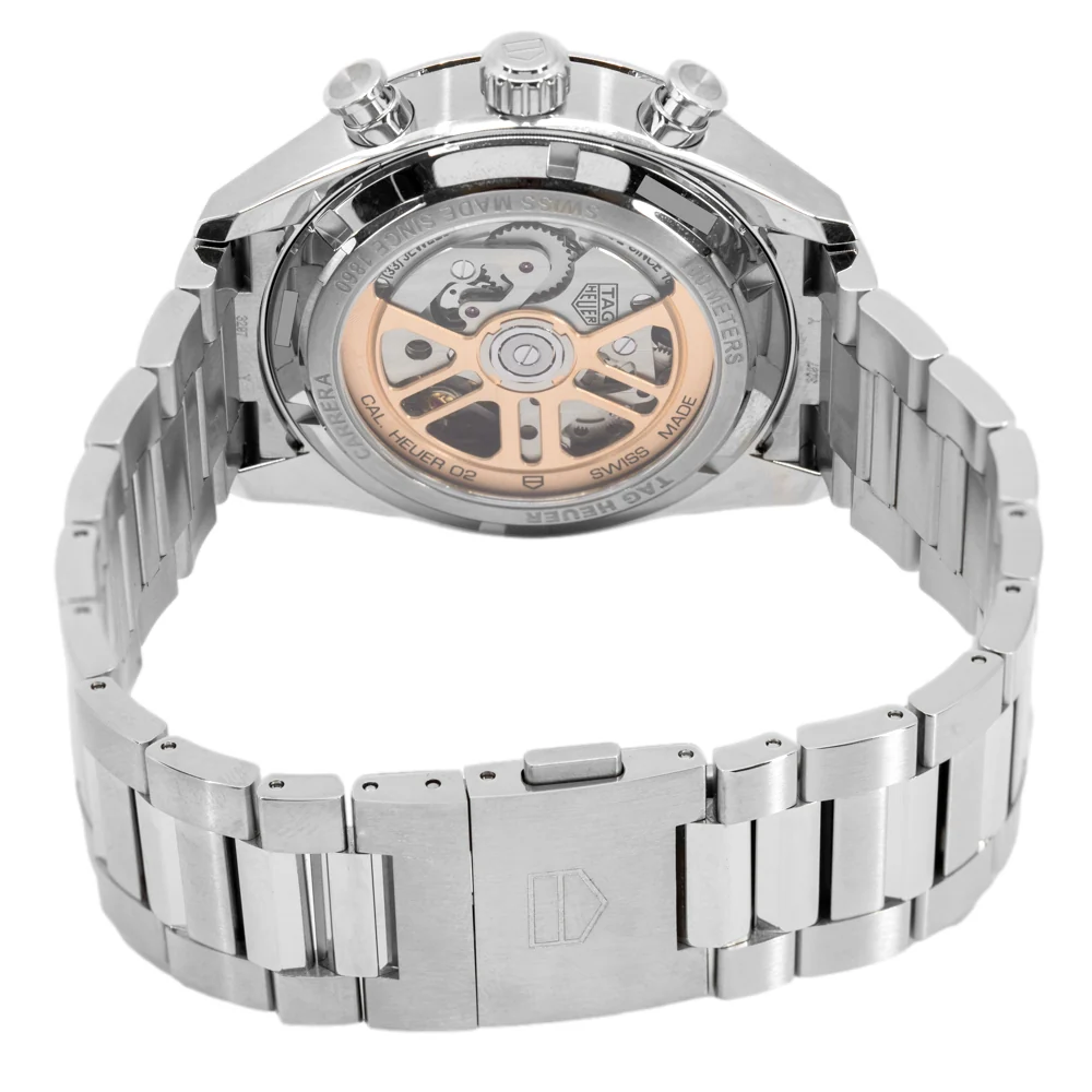 TagHeuer Man's CBN2011.BA0642 Carrera Blue Dial Chrono - Image 5