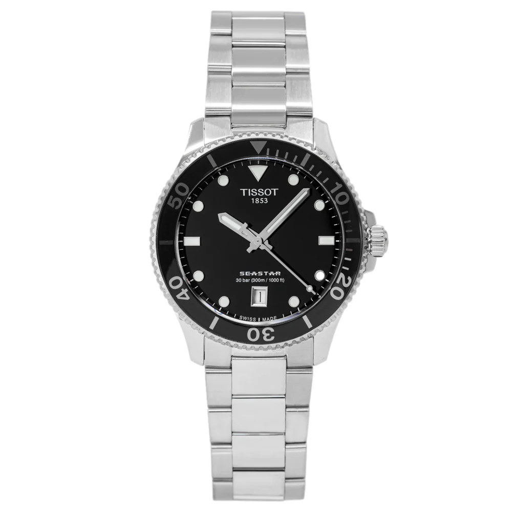 Tissot Men's T120.410.11.051.00 Seastar 1000 Quartz 40 mm - Image 3