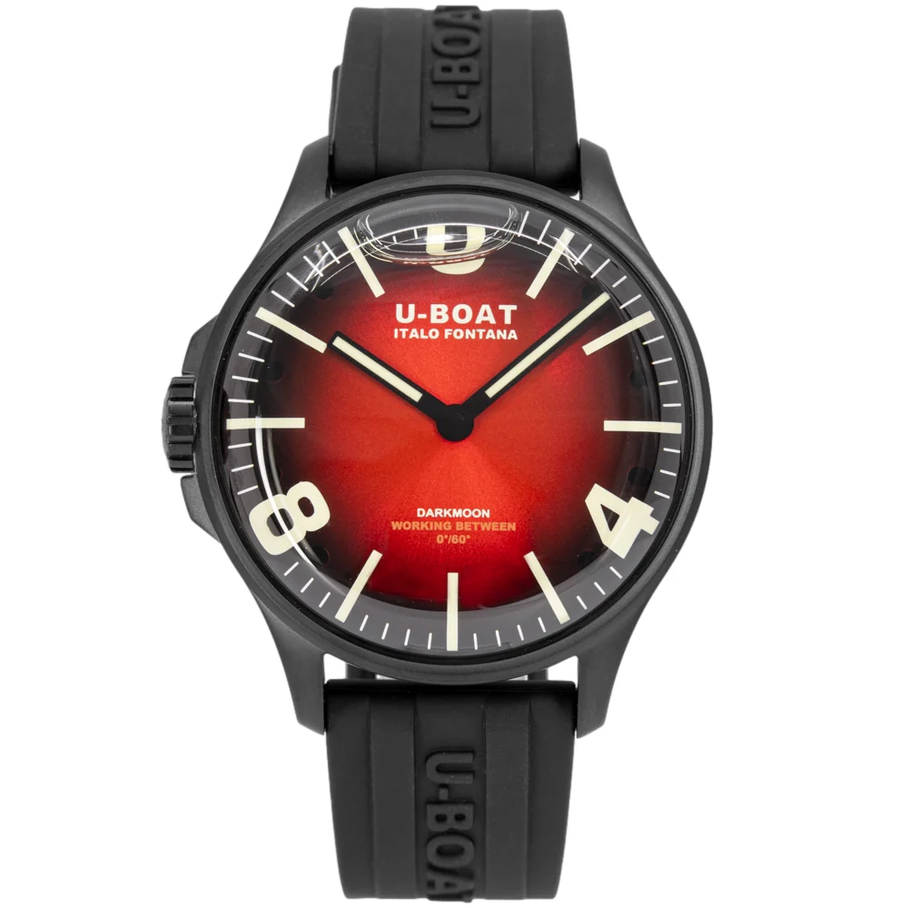 U-Boat Men's 8697/B Darkmoon Red IPB Soleil Quartz - Image 3