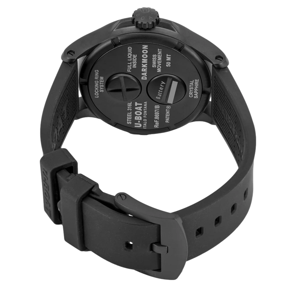 U-Boat Men's 8697/B Darkmoon Red IPB Soleil Quartz - Image 5