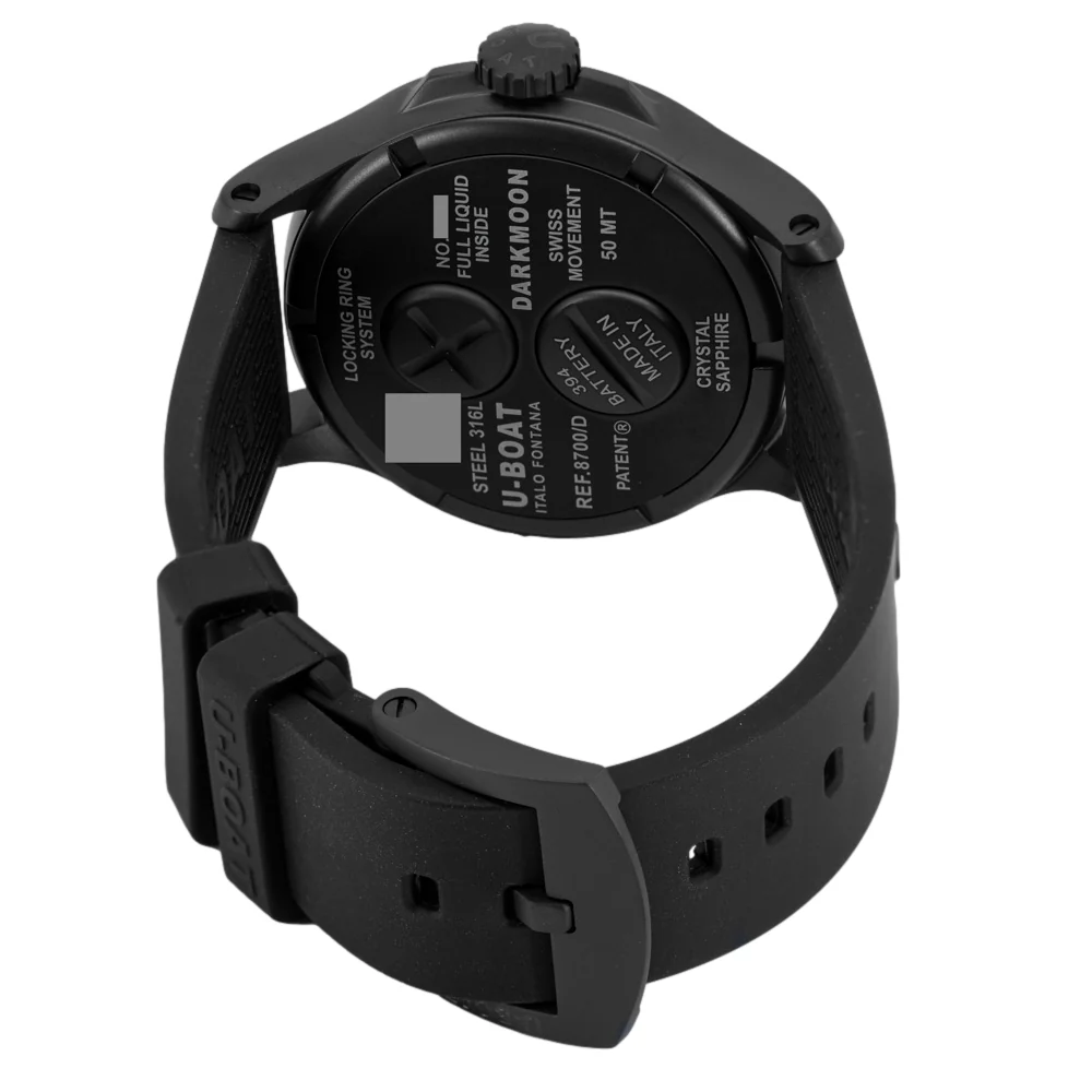 U-Boat Men's 8700/D Darkmoon Blue IPB Soleil Quartz - Image 5